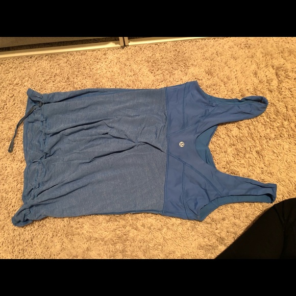 Blue Lululemon tank - Picture 2 of 2